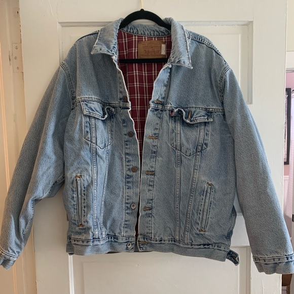 Levi's Flannel Lined Jean Denim Trucker Jacket